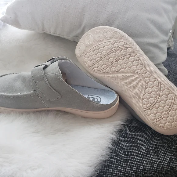 Stylish Green Gray Mules - Picture 4 of 9